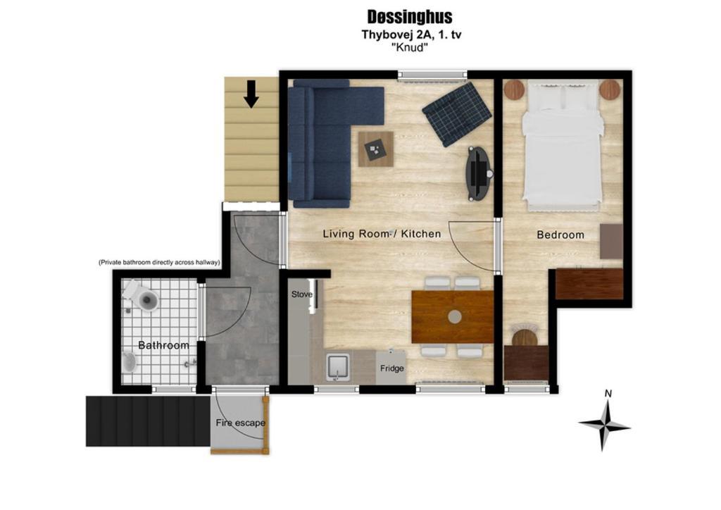 Dossinghus Holiday Apartments Kjellerup Exterior photo