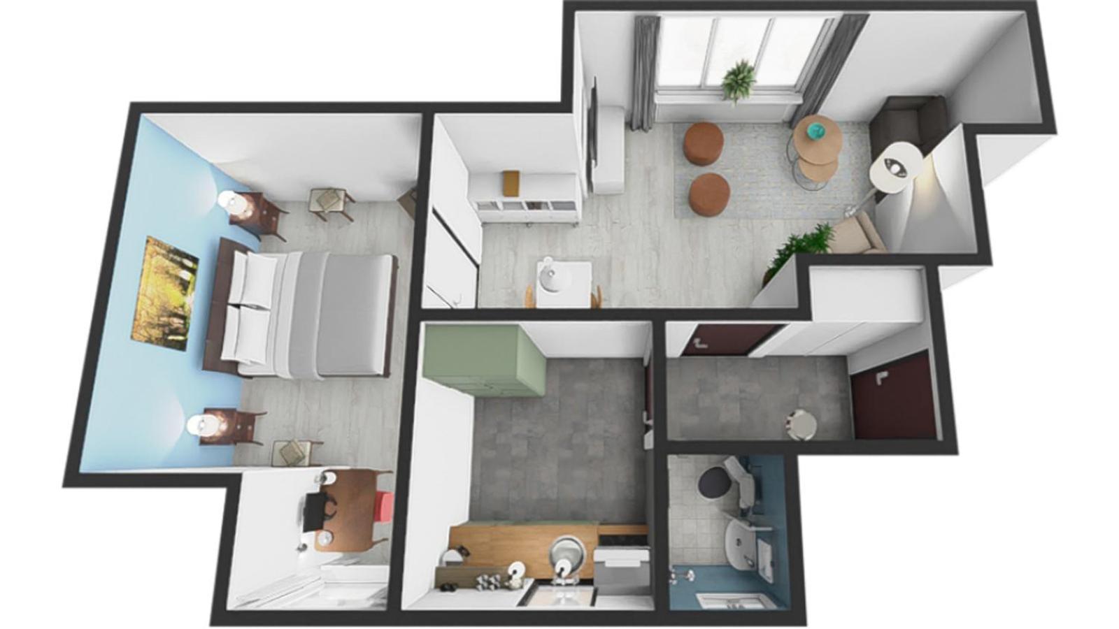 Dossinghus Holiday Apartments Kjellerup Room photo